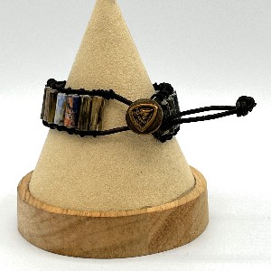 Bracelet photographed on a cone